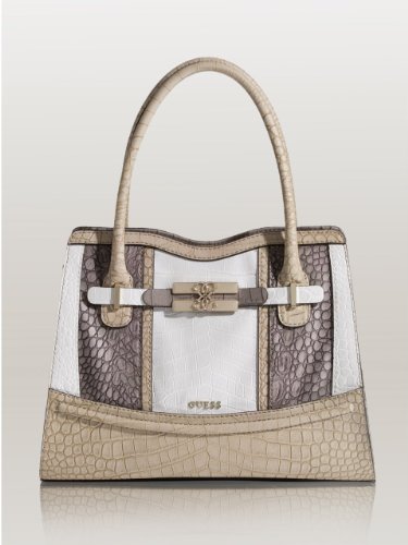 GUESS Mariolina Medium Box Satchel hand bag
