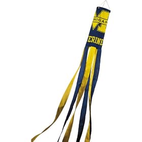 NCAA Michigan Wolverines Wind Sock