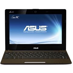 Asus X101H 25,7 cm (10,1 Zoll) Netbook (Intel Atom N570, 1,6GHz, 1GB RAM, 320GB HDD, Intel 3150, Win 7 Starter) braun