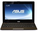 Asus X101H 25,7 cm (10,1 Zoll) Netbook (Intel Atom N570, 1,6GHz, 1GB RAM, 320GB HDD, Intel 3150, Win 7 Starter) braun
