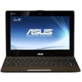 Asus X101H 25,7 cm (10,1 Zoll) Netbook (Intel Atom N570, 1,6GHz, 1GB RAM, 320GB HDD, Intel 3150, Win 7 Starter) braun