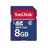 SanDisk 8 GB Class 2 SDHC Flash Memory Card SDSDB-8192-A11