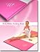 Nastia Liukin 5x10 Pink & White Folding Mat By American Athletic AAI