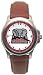 Alabama Crimson Tide NCAA Women's Rookie Watch with Brown Leather Band