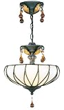 World Imports Lighting 1273-97 Hitallo 3-Light Semi Flush Fixture, Dark Antique Bronze