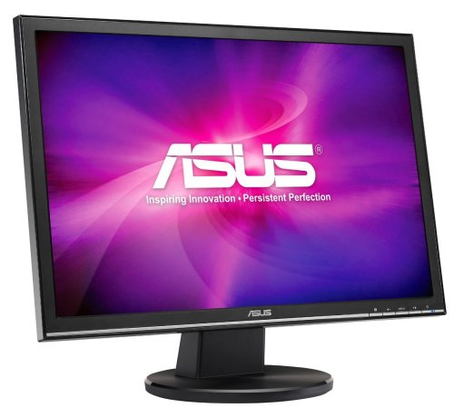 ASUS VW225N 55,9 cm (22 Zoll) WSXGA+ Widescreen TFT digital / DVI D (Kontrastverhältnis 8000:1, Reaktionszeit 5ms) schwarz asus 22 zoll