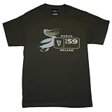 GUINNESS DUBLIN PELICAN Moss Green Licensed Tee