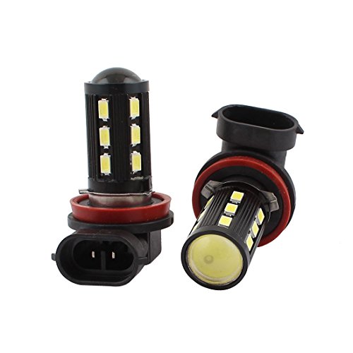 Best Deal Car H11 Socket 5630 SMD 19 COB LED White Foglight Light DC 12V 2 Pcs Best Fog Light