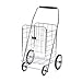 Cart - Easy Wheel Jumbo Shopping Laundry Cart - Chrome