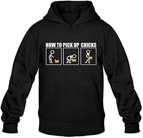 How To Pick Up Chicks Hoodie Sweatshirt For Boy's M