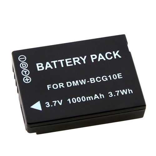 eForCity Panasonic DMW-BCG10 Decoded Replacement Battery for Panasonic LUMIX DMC-ZR1 / DMC-ZS1 / DMC-ZS3 / TZ6 / TZ7 Digital Camera