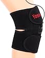 Yosoo Adjustable Heat Therapy Knee Wrap Brace with Thermotherapy Heating Pad