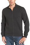 Izod Men's 9Gg Cardigan Stitch Fill Zip Mock Sweater