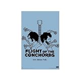 Flight of the Conchords (Bret McKenzie & Jemaine Clement, Blue) TV Poster Print - 24" X 36"