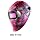 3M Speedglas Wild-N-Pink Welding Helmet 100, Welding Safety 07-0012-31WP/37229(AAD), with 3M Speedglas Auto-Darkening Filter 100V, Shades 8-12