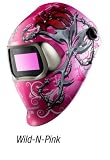 3M Speedglas Wild-N-Pink Welding Helmet 100, Welding Safety 07-0012-31WP/37229(AAD), with M Speedglas Auto-Darkening Filter 100V, Shades 8-12  1 EA/Case