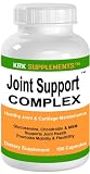 Joint Support Complex 180 Capsules Glucosamine Chondroitin MSM KRK SUPPLEMENTS