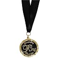 Homecoming King Candidate Rhinestone Medallion