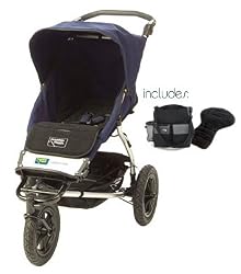 Mountain Buggy Urban Single Elite Stroller in Navy Blue