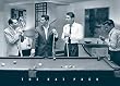 Rat Pack - Playing Pool - 11 x 17 Landscape Poster