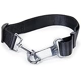 A Pet Hub Adjustable Car Seat Safety Belt Seatbelt for Pets, One Size, Black