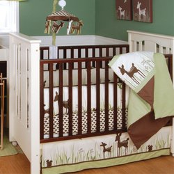 Willow Organic 4-Piece Baby Crib Bedding Set