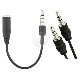 Premium Retractable 3.5mm M/M Audio Extension Cable and Adapter for iPhone