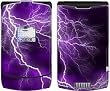 Apocalypse Violet Design Protective Skin Decal Faceplate for Motorola RAZR V3/ V3i/ V3c/ V3m/ V3r/ V3t Cell Phones