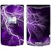 Apocalypse Violet Design Protective Skin Decal Faceplate for Motorola RAZR V3xx Cell Phone