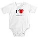I Love Agriculture Onesie I Love Agriculture Onesie