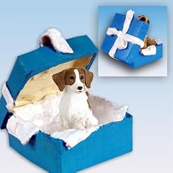 Brittany - "You Are Special" Blue Gift Box Ornament