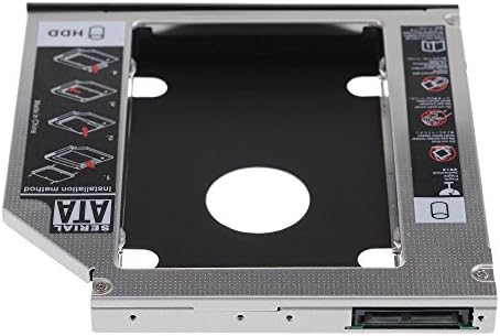 Miffy intelligent digital SATA 2nd HDD HD Hard Drive Caddy Case for 12.7mm Universal Laptop CD / DVD-ROM Optical Bay