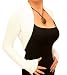 Blue Banana - Ivory Long Sleeve Shrug Size 4