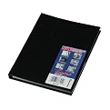 Rediform A44C81 Notepro quad ruled notebook, 9-1/4 x 7-1/4, 192 pages, black