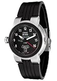 Men's TT1 Automatic Black Dial Black Rubber