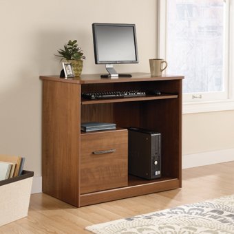 Sauder Camber Hill Computer Cart - Sand Pear On Sale