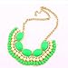 Popular Lovely Gothic Vintage Lady Bubble Fringe Bib Party Statement Necklace