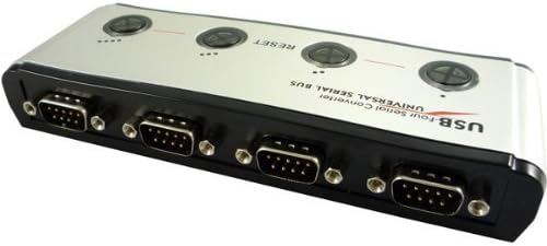 USB 1.1 to 4 Port Serial (DB9, RS232) Serial Adapter
