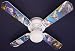 Radical Skateboarding Ceiling Fan (Multicolored) (12.5″H x 42″W x 42″D)