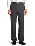 Louis Raphael ROSSO Men's Washable Wool Blend Flat Front Dress Pant
