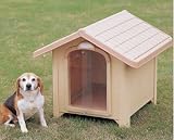 IRIS Plastic Dog House Kennel KI-660 TAN