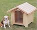 IRIS Plastic Dog House Kennel KI-660 TAN