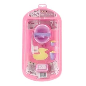 Casdon 711 Baby Huggles Dolls Bath & Potty Set for Dolls Upto 40cm