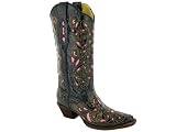 Corral Women's A1953 Boots Black/ Pink Goat