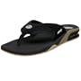 Reef Men's Fanning Sandal,Black/Tan,7 M US