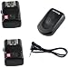 CowboyStudio NPT-04 4 Channel Wireless Trigger for External Speelights with 1 Trigger and 2 Receivers (NPT-04+extra receiver)
