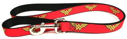 Wonder Woman Logo Red Pet Leash