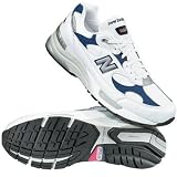  : New Balance Men's M992 Running Shoe,White,7 2E