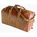 Venezia Grande Leather Duffle Bag in Vecchio Brown