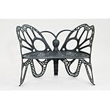Flower House FHBFB06A Butterfly Bench, Antique